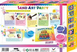 Sand Art Party Pack Deluxe Box