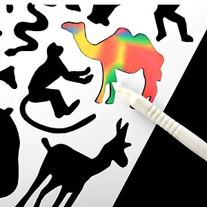 Joan Miro Scratch Card Animal Kingdom