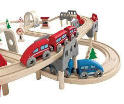Hape High & Low Railway Set