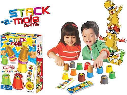 Stack-A-Mole Game
