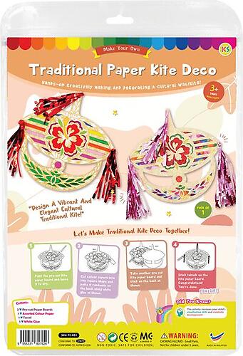 Traditional Paper Kite Wau Deco Kit